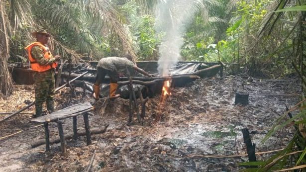 Navy Arrests 13, Seizes Illegal Black Sand in Bayelsa