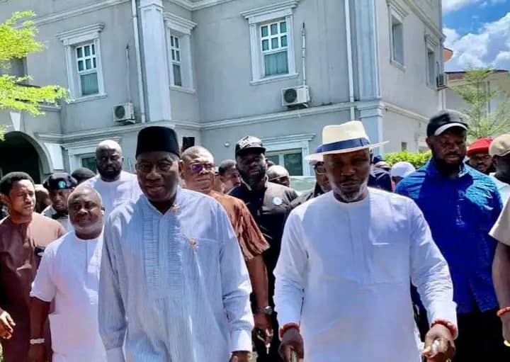 Tompolo Visits Jonathan in Otuoke