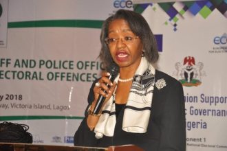 May Agbamuche as acting INEC chairman