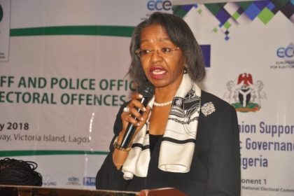 May Agbamuche as acting INEC chairman