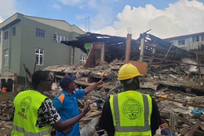 One Dead, Eight Injured as Another Building Collapses in Lagos