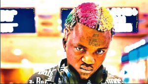 Nigerian street-pop artist Habeeb Okikiola, widely known as Portable