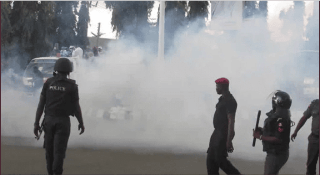 Police Deny Shooting Protesters
