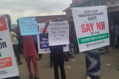 Lagos Govt Stops Controversial Cemetery Construction in Bode Thomas