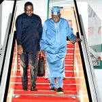 Tinubu Returns to Abuja After Participating in Aqaba Process Summit in Rome