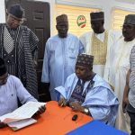 BREAKING: Turaki Officially Submits PDP Chairmanship Forms