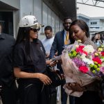 Ciara Arrives in Lagos for the 2025 Lagos Fashion Week