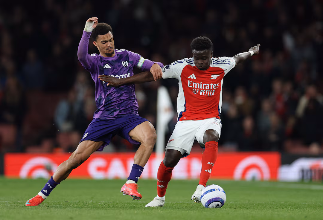 Arsenal vs Fulham.