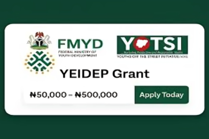 YEIDEP Registration For Youth Empowerment