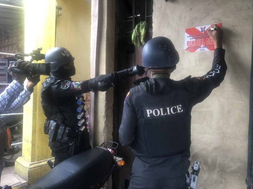 Lagos Police Allegedly Carry Out Forceful Eviction of Mother, Infant in Amuwo Odofin
