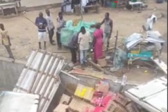 Truck Plunges Off Oshodi Bridge After Brake Failure, One Injured