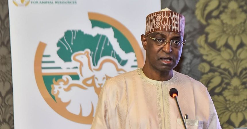 Minister of Livestock Development, Alhaji Mukhtar Maiha