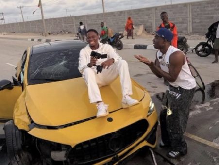 Shank Comics Survives Car Crash During Live Stream
