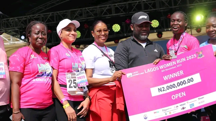 Aminat Alabi Becomes First Lagosian To Win Lagos Women Run Open Category