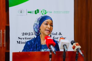 Minister of Arts, Culture and Creative Economy Hannatu Musa Musawa,