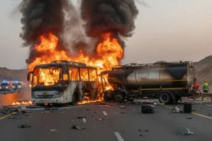 45 Indian Pilgrims Killed in Medina Bus Tragedy