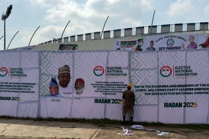 PDP convention venue in Ibadan, Oyo State