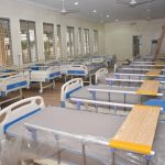 File photo of an empty hospital ward as health unions in Nigeria embark on an indefinite strike