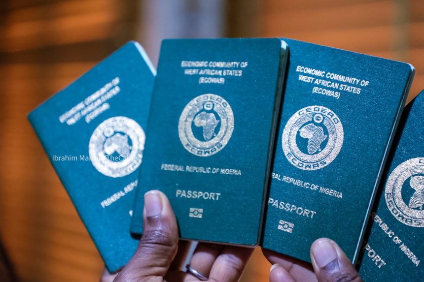Nigerian passport (Photo: TheCable)