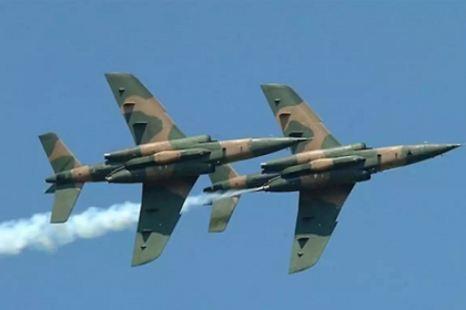 NAF Airstrikes Decimate ISWAP,  Bandit Hideouts 