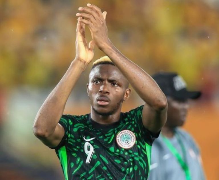 Osimhen Was Substituted DR Congo