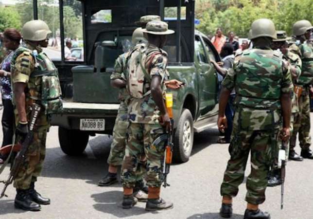 Soldiers Open Fire On Policemen Anambra