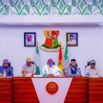 South-West Governors, including Babajide Sanwo-Olu of Lagos State, Seyi Makinde of Oyo, Lucky Aiyedatiwa of Ondo, Dapo Abiodun of Ogun, and Biodun Oyebanji of Ekiti state, and Ademola Adeleke of Osun state