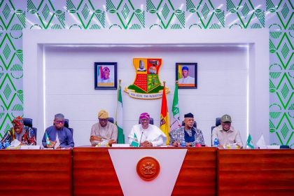 South-West Governors, including Babajide Sanwo-Olu of Lagos State, Seyi Makinde of Oyo, Lucky Aiyedatiwa of Ondo, Dapo Abiodun of Ogun, and Biodun Oyebanji of Ekiti state, and Ademola Adeleke of Osun state
