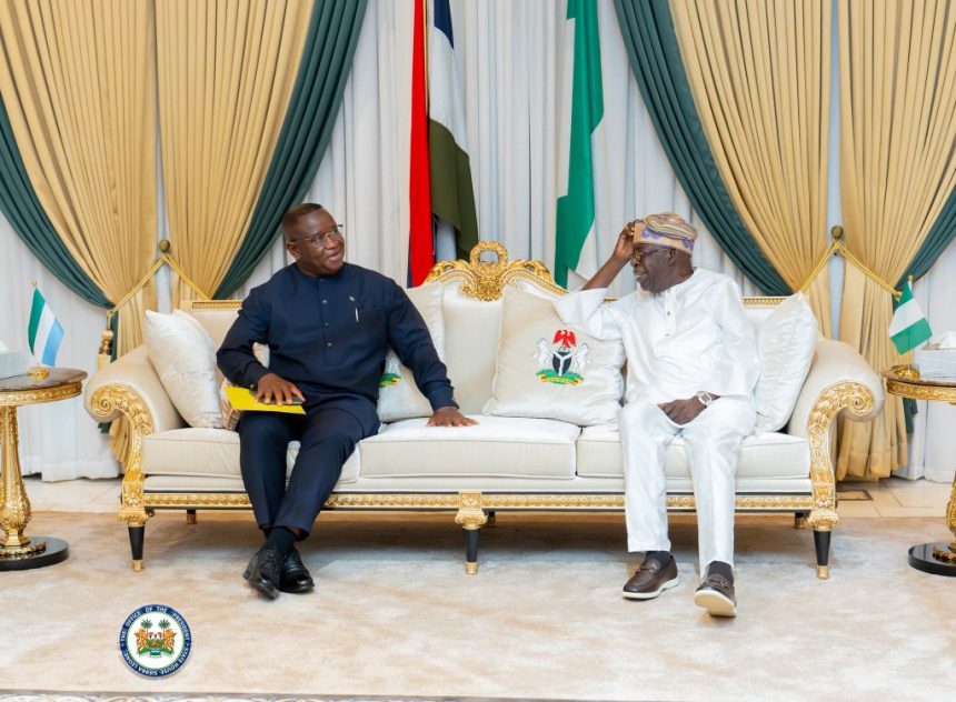 Tinubu, ECOWAS Chair Maada