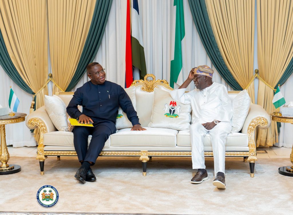 Tinubu, ECOWAS Chair Maada
