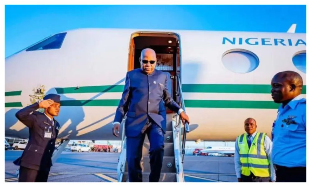 Shettima Returns At AU–EU Summit