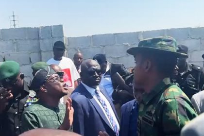 Tension in Abuja as Soldiers Block FCT Minister Wike from Accessing Land in Gaduwa