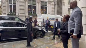 A Nigerian delegation in the UK lobbying to get the release of the former Deputy Senate President Ike Ekweremadu