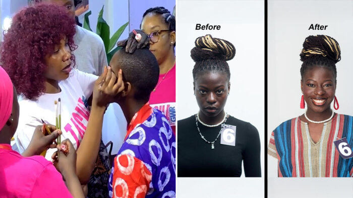 Tacha Breaks Two Guinness Make-Over Records