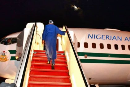 Tinubu Sets Out for G20 Summit in Johannesburg, AU-EU Meeting in Luanda