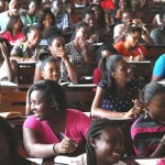 File photo of tertiary institution students