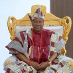 Ooni Honours Ghana’s Mahama in Ile-Ife