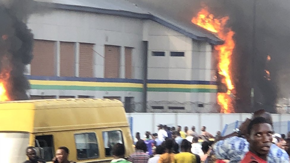 Lagos Begins Rebuilding Police Stations Destroyed in EndSARS