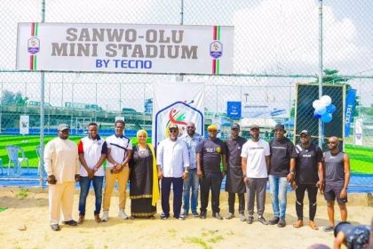 Lagos Unveils Sanwo-Olu Mini Stadium