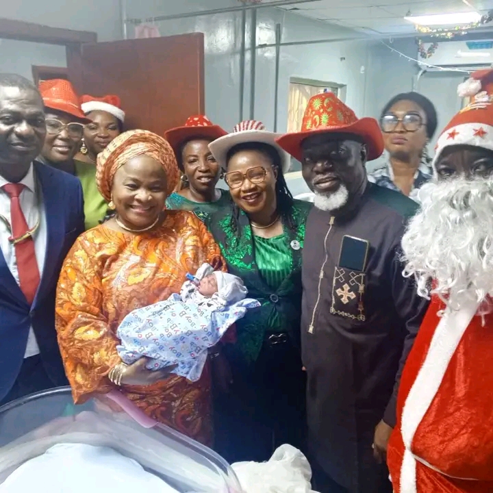 Sanwo Olu Celebrates Christmas Babies, Mothers 