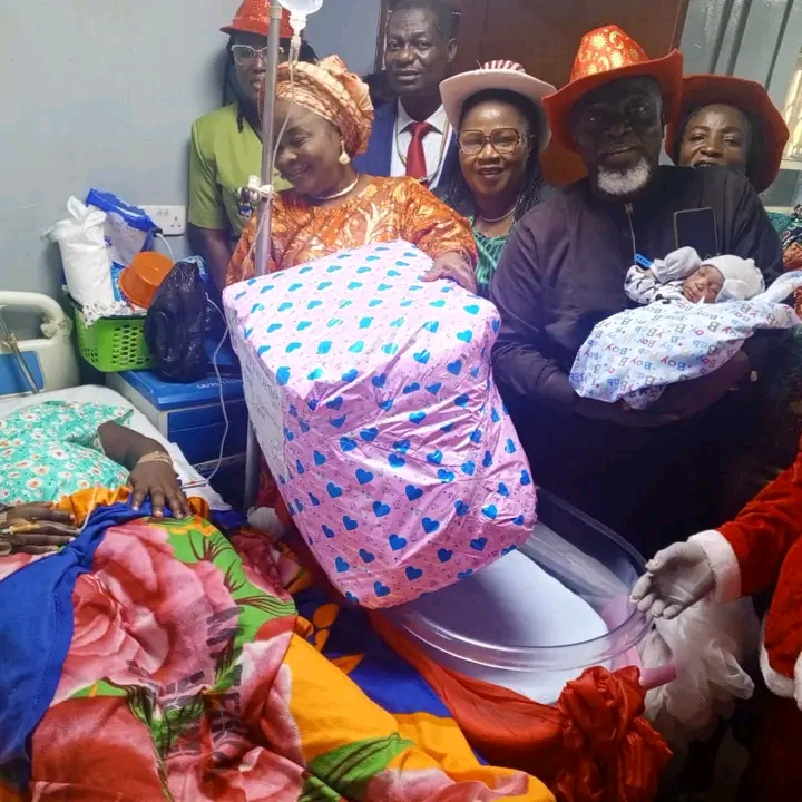 Sanwo Olu Celebrates Christmas Babies, Mothers 