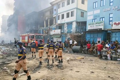 Fire Aftermath: Lagos Govt Declares 100m Danger Zone Around GNI Building