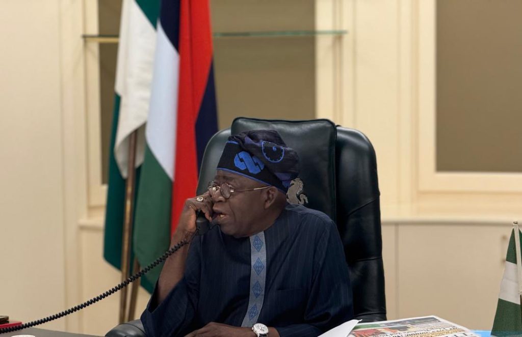 Tinubu Calls Anthony Joshua