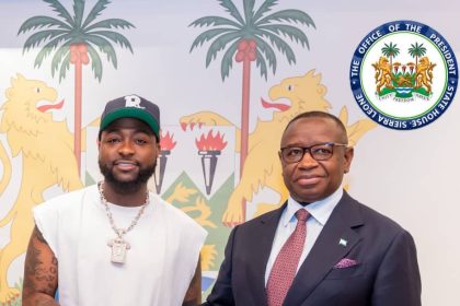 Davido Meets Sierra Leone President