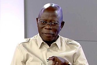 Oshiomhole: Tinubu Has Strong Political Will to Tackle Insecurity