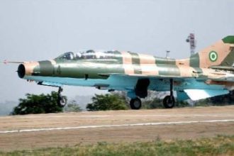 NAF Military Jet Crash In Kainji