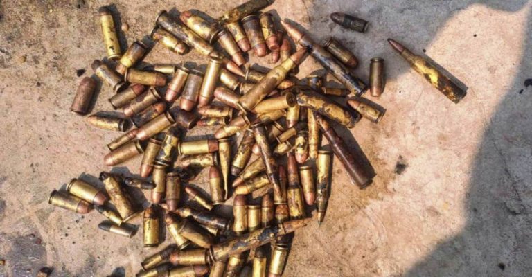 Sacks Of Live Bullets On Abuja Highway