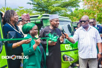 Tunji Alausa E-Tricycle