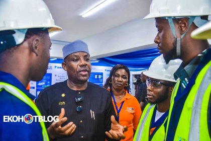 Alausa Visits Youth Skills Programme at Lagos T-VET Centre