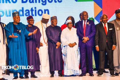 Photo Story: Dangote Foundation, FG Launch New Scholarship Scheme